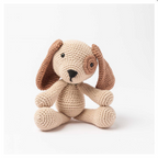 Crochet Kit : Puppy Dog Toy