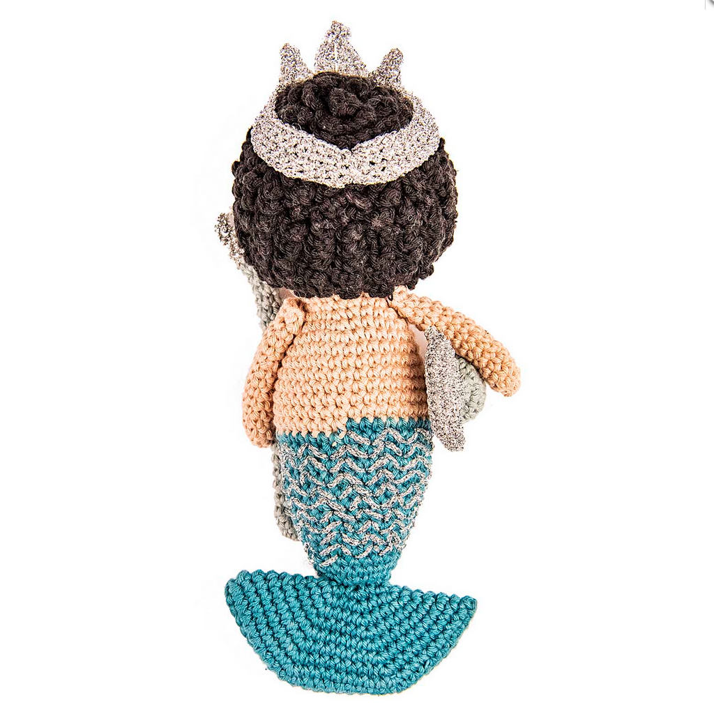 Crochet Kit : Neptune Mermaid Toy
