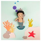 Crochet Kit : Neptune Mermaid Toy