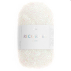 Ricorumi Lamé : White iridescent