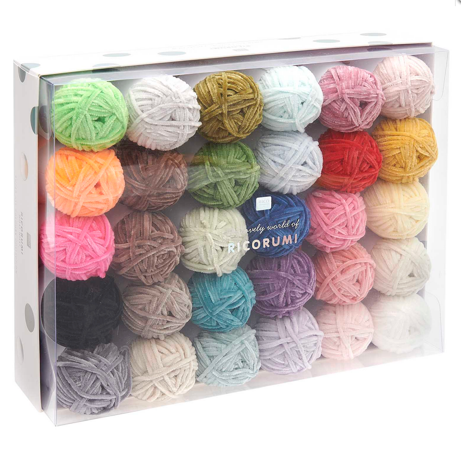 Ricorumi Yarn Pack Set : 30 pieces "Nilli Nilli"