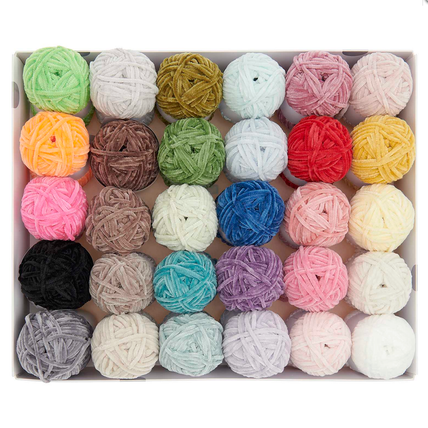 Ricorumi Yarn Pack Set : 30 pieces "Nilli Nilli"