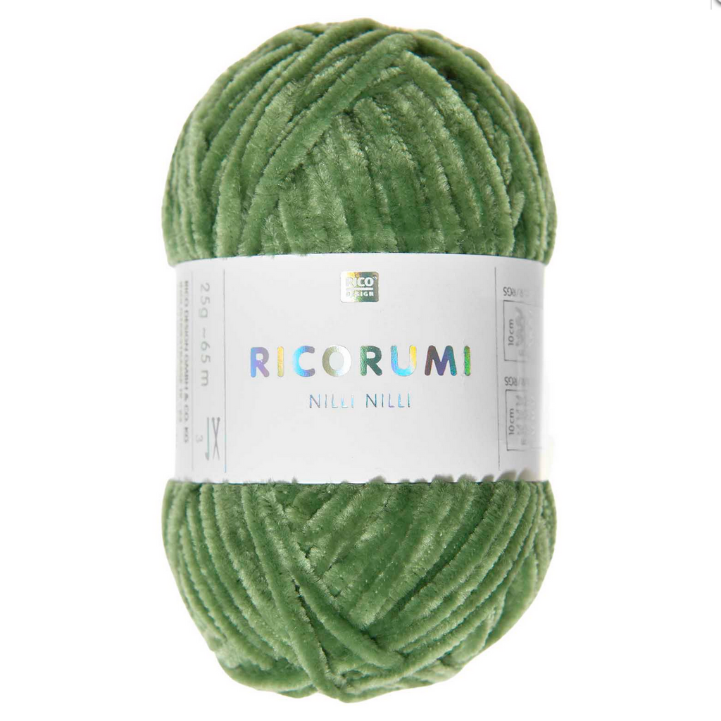 Ricorumi 25g Nilli Nilli Chenille : Green 019