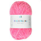 Ricorumi 25g Nilli Nilli Chenille : Neon Pink 028