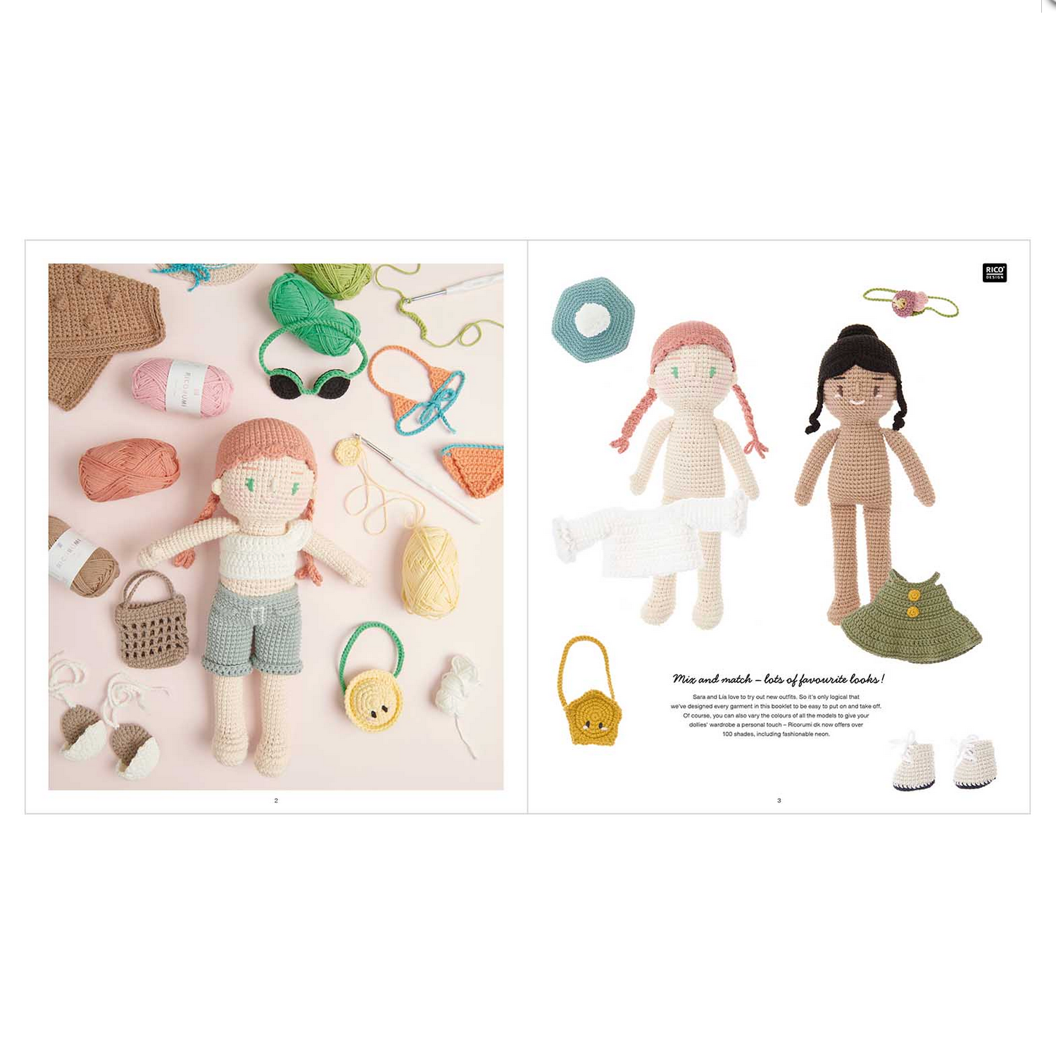Ricorumi Dollies Crochet Pattern Book