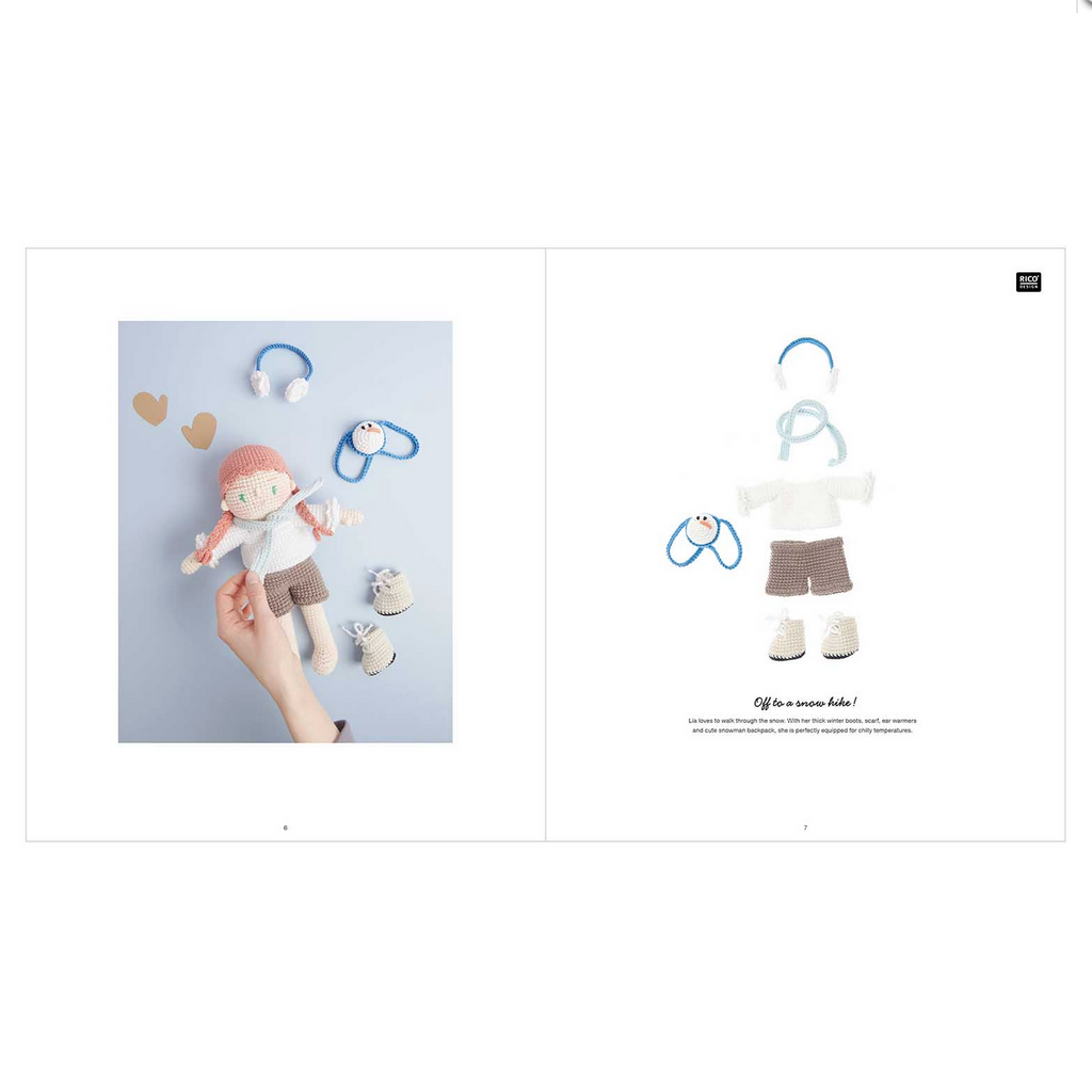 Ricorumi Dollies Crochet Pattern Book
