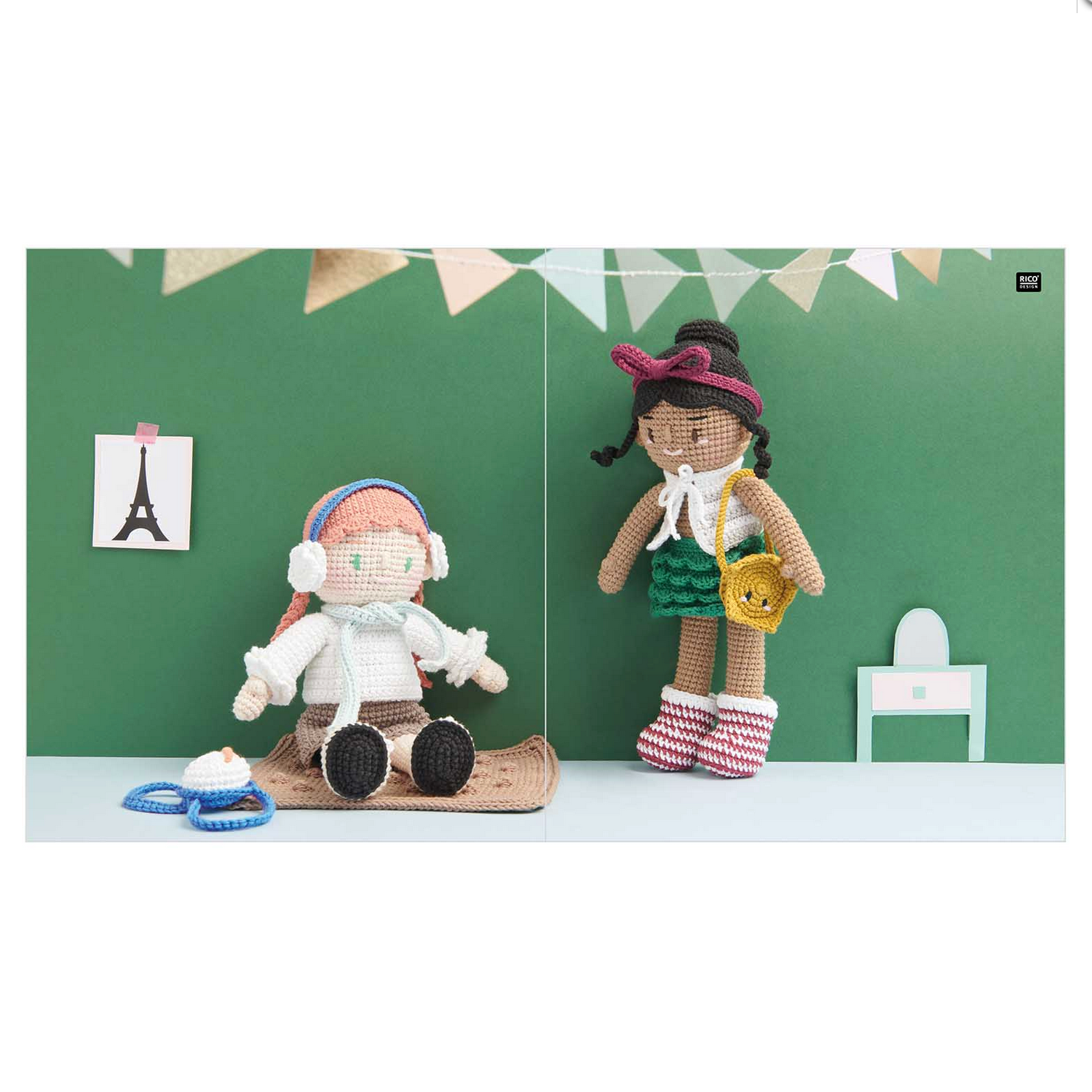 Ricorumi Dollies Crochet Pattern Book