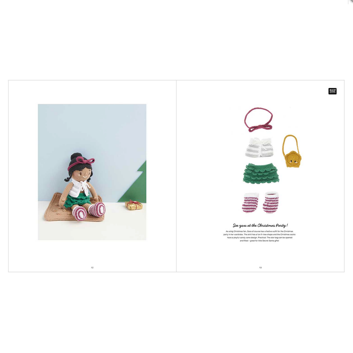 Ricorumi Dollies Crochet Pattern Book