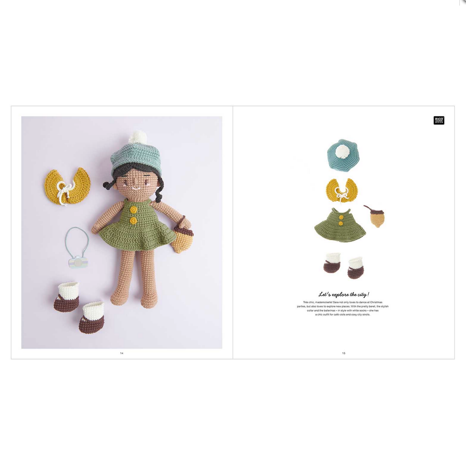 Ricorumi Dollies Crochet Pattern Book