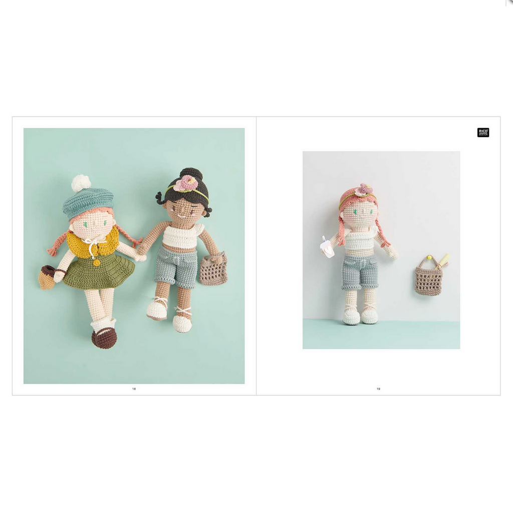 Ricorumi Dollies Crochet Pattern Book