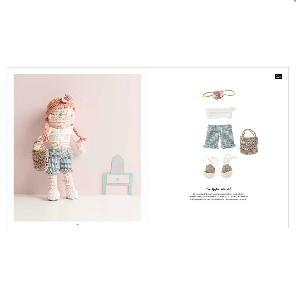 Ricorumi Dollies Crochet Pattern Book