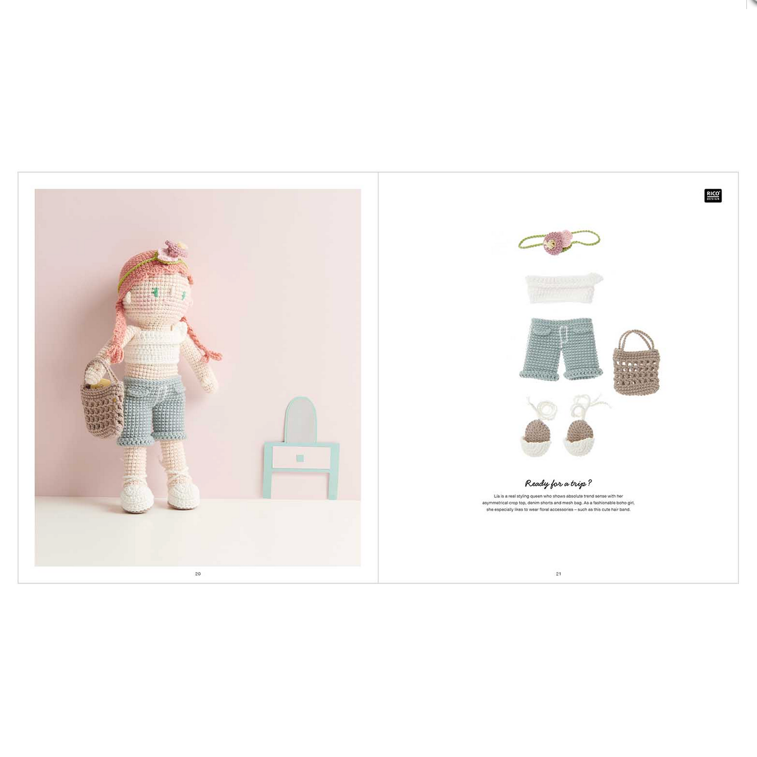 Ricorumi Dollies Crochet Pattern Book
