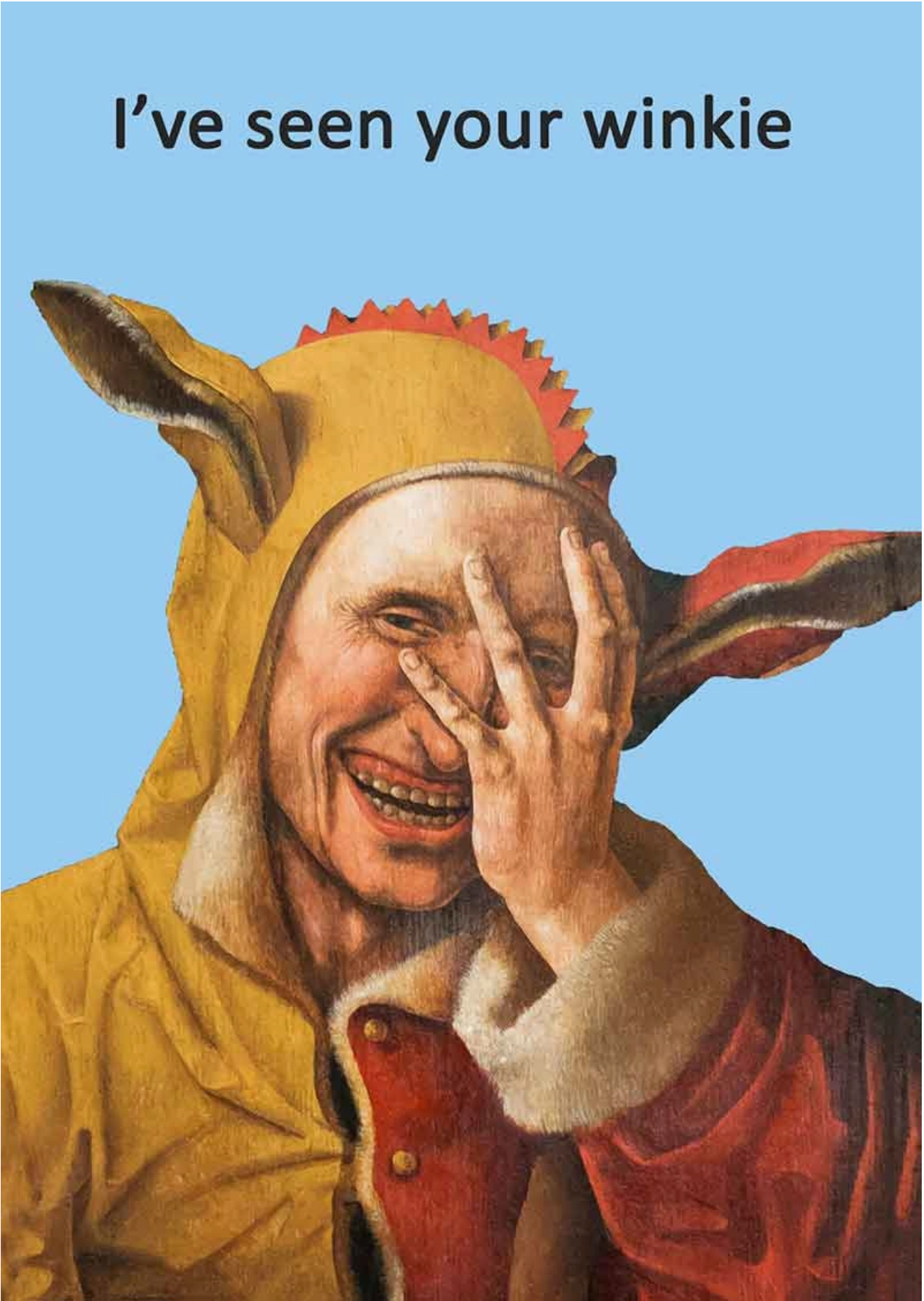 Greetings Card : Winkie