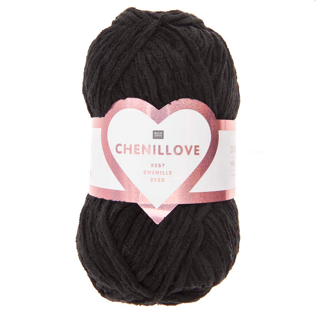 Creative Chenillove by Rico 100g Black 014