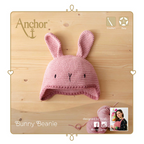 Crochet Kit Baby / Toddler Beanie Hat : Bunny