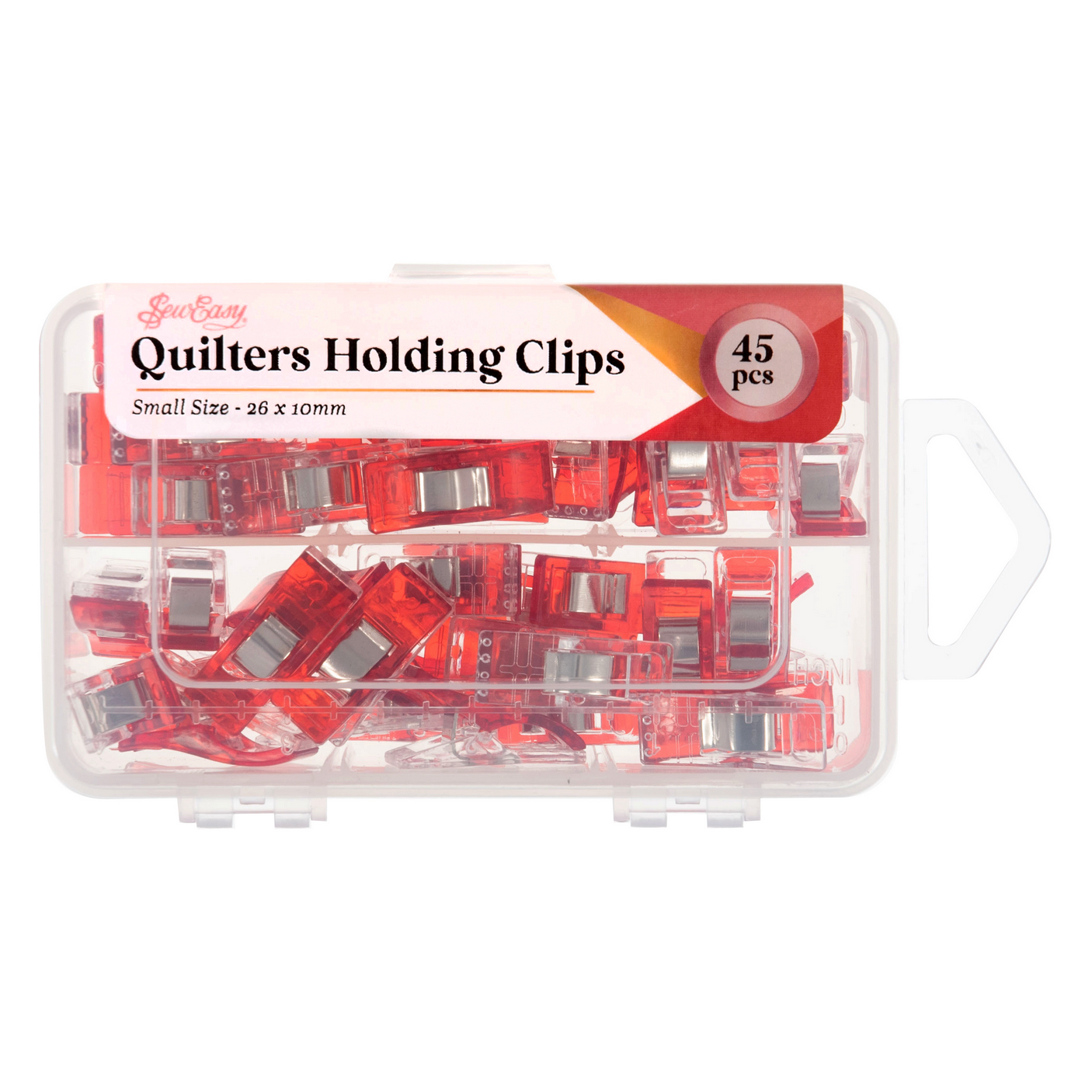 Quilt Clips : Small Fabric Wonder Clips for sewing and dressmaking : 45 pieces
