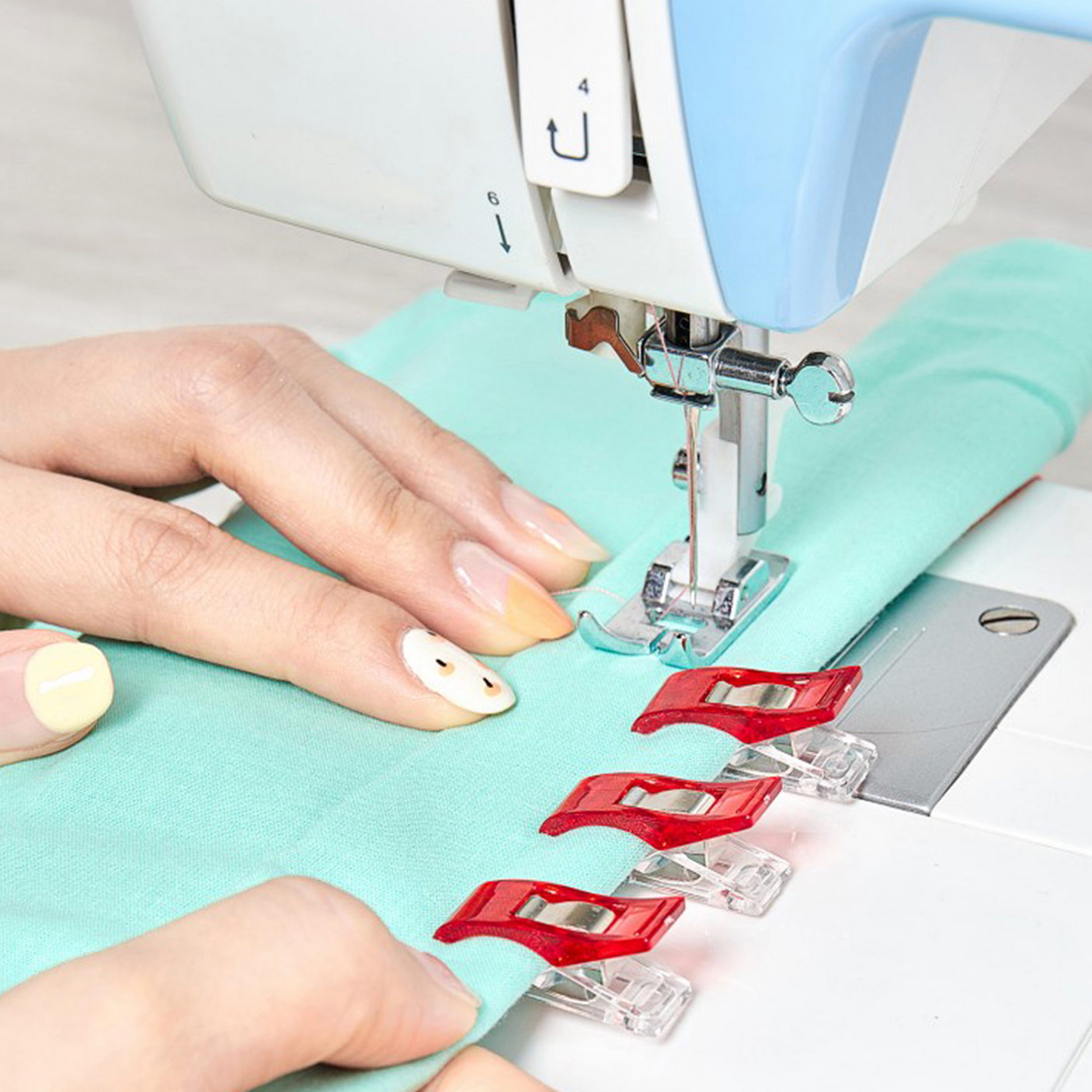 Quilt Clips : Small Fabric Wonder Clips for sewing and dressmaking : 45 pieces