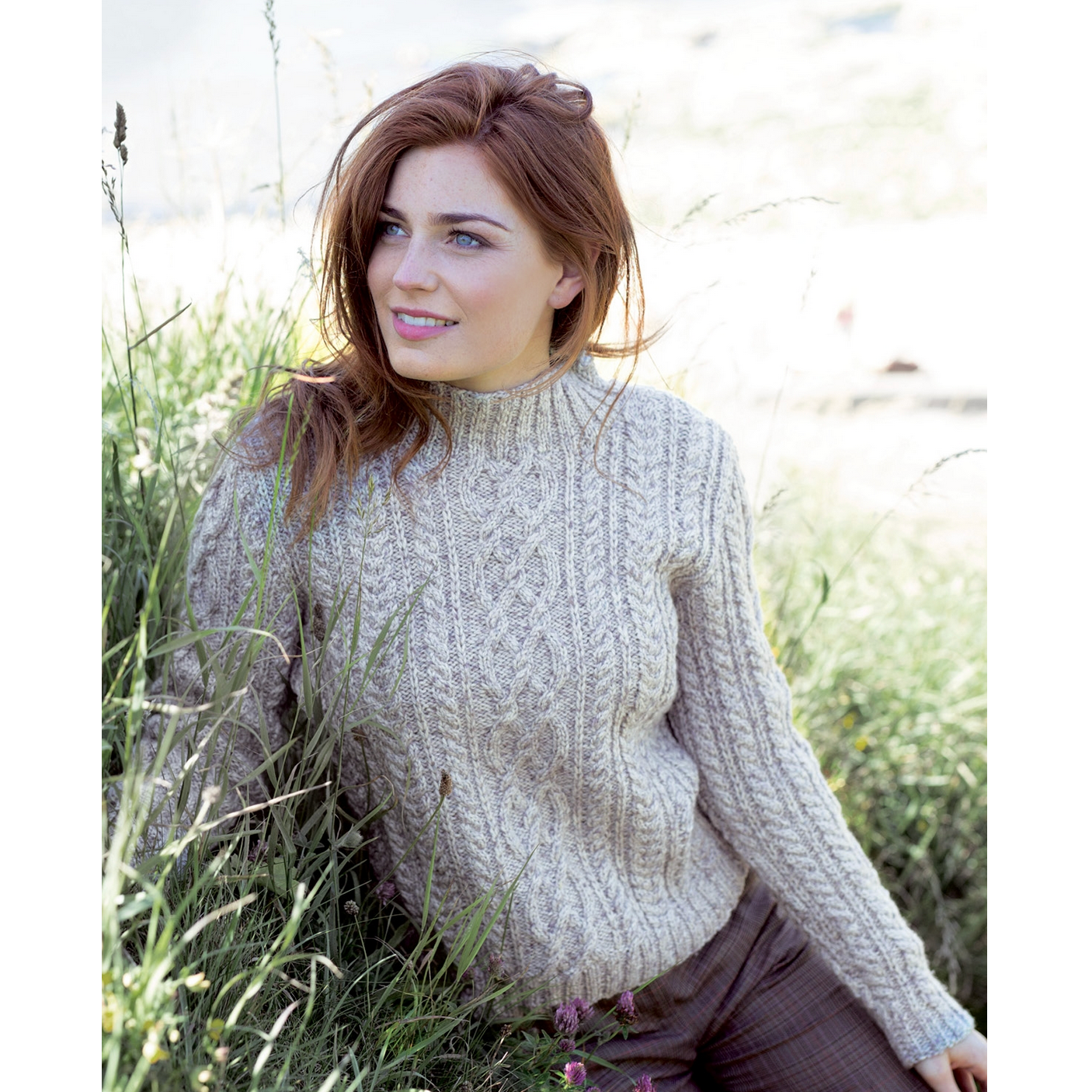 WYS The Croft Shetland Tweed Aran Pattern Book