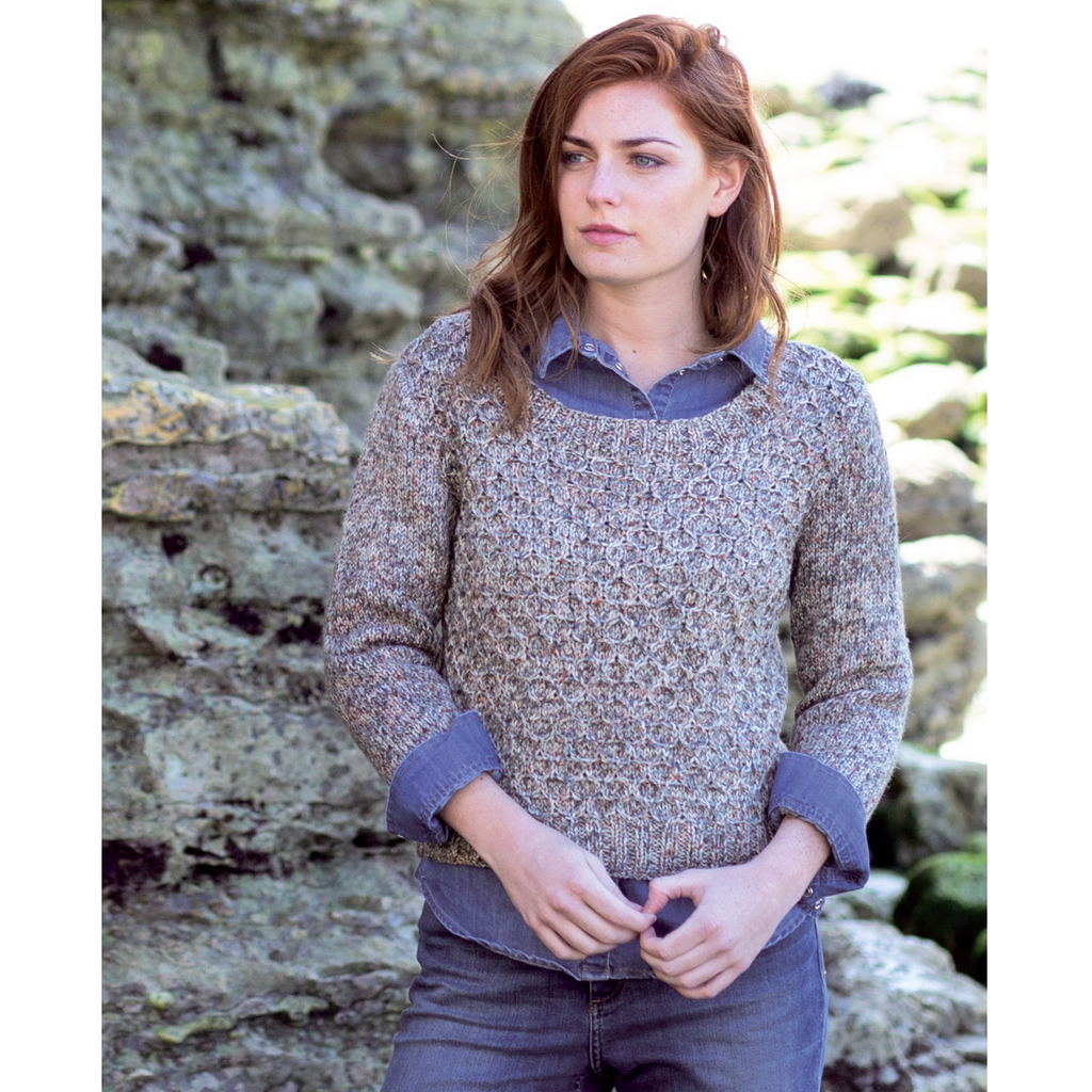 WYS The Croft Shetland Tweed Aran Pattern Book