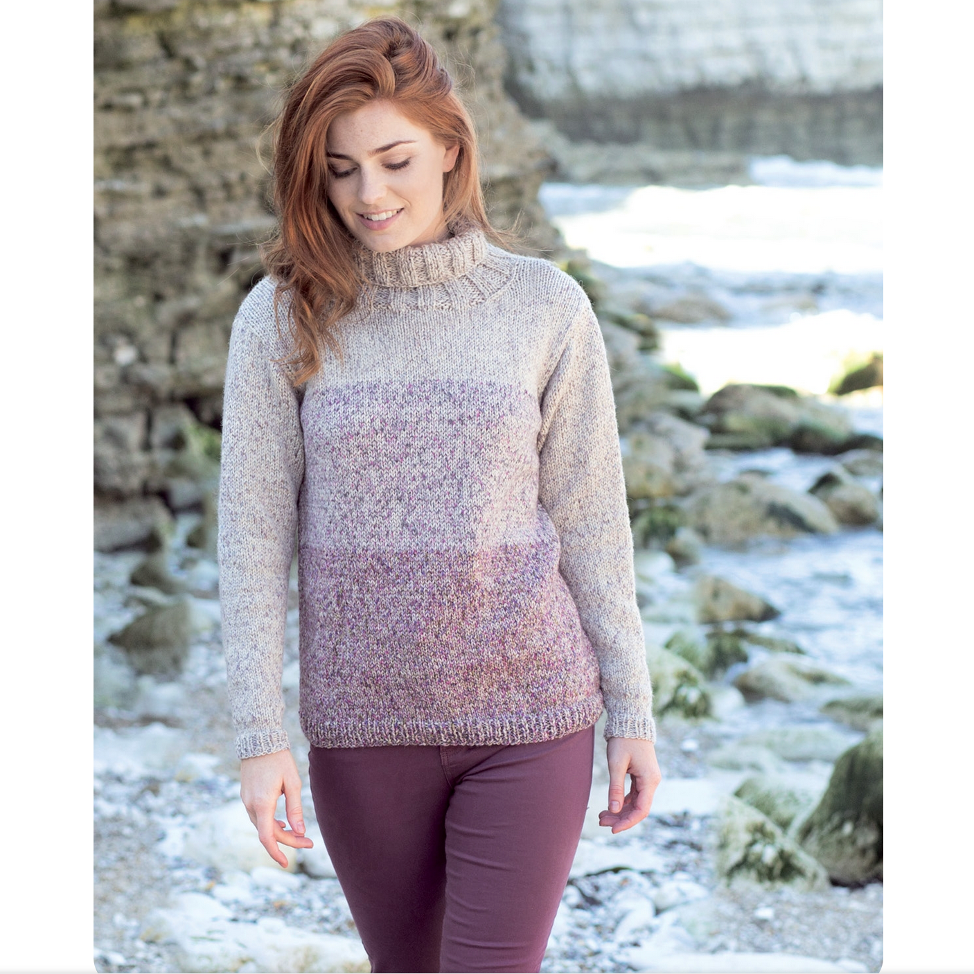 WYS The Croft Shetland Tweed Aran Pattern Book