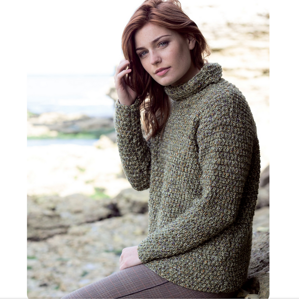 WYS The Croft Shetland Tweed Aran Pattern Book
