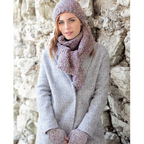 WYS The Croft Shetland Tweed Aran Pattern Book