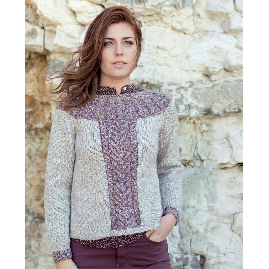 WYS The Croft Shetland Tweed Aran Pattern Book