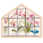 Embroidery Kit Traced : Orchids