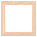 Decorative Embroidery Frame : Square 14.5 x 14.5cm