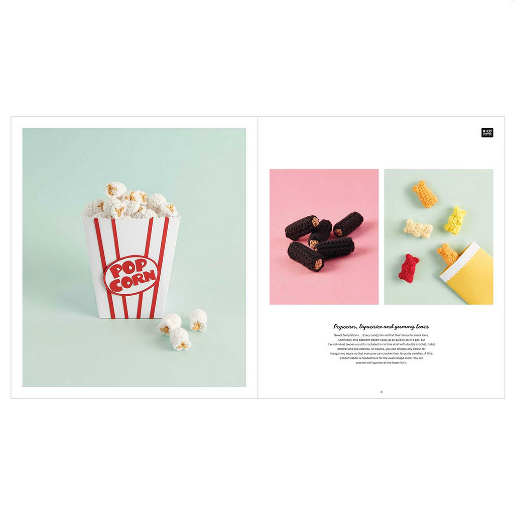 Ricorumi Snacks Pattern Book