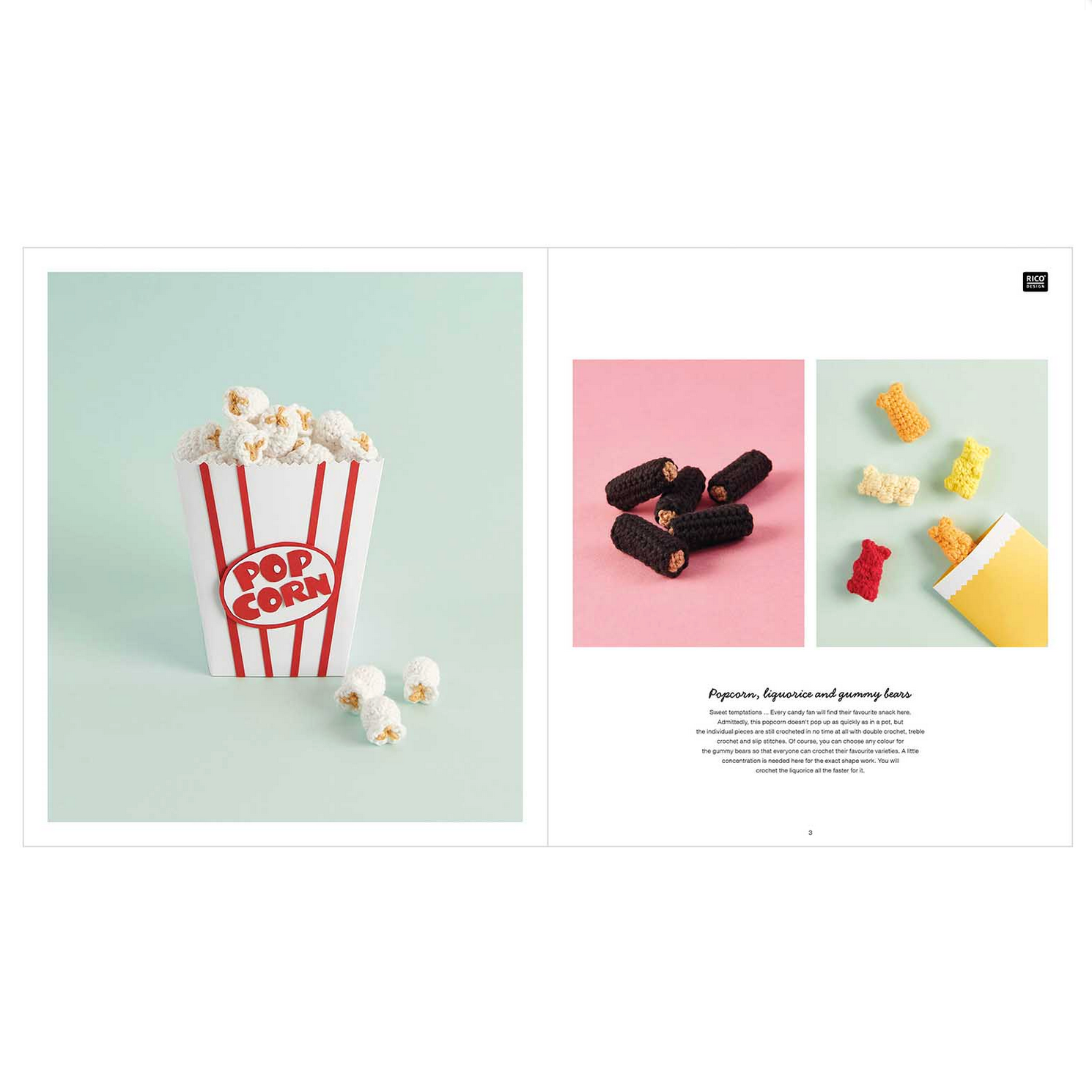 Ricorumi Snacks Pattern Book