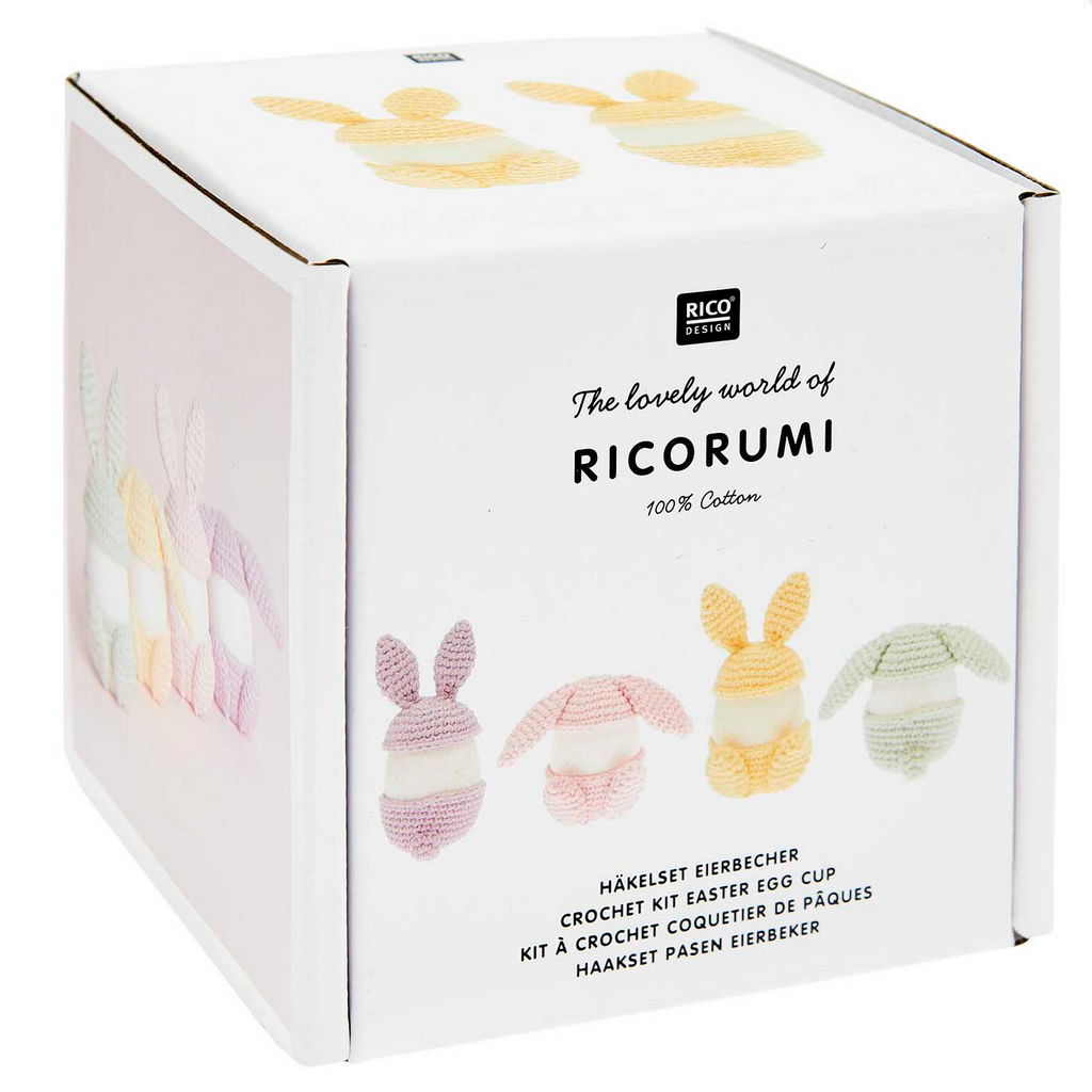 Ricorumi Crochet Kit : Easter Egg Cups