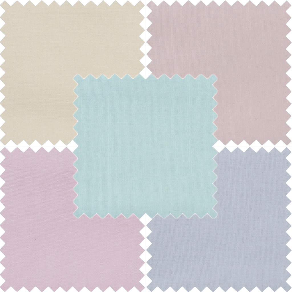 Plain Fat Quarter Pack: Pastels
