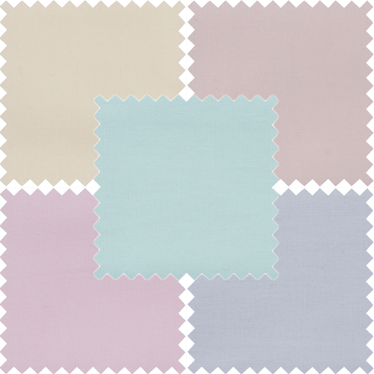 Plain Fat Quarter Pack: Pastels