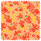 Petit Pan Fat Quarter : Hanako Melon Poudré 881