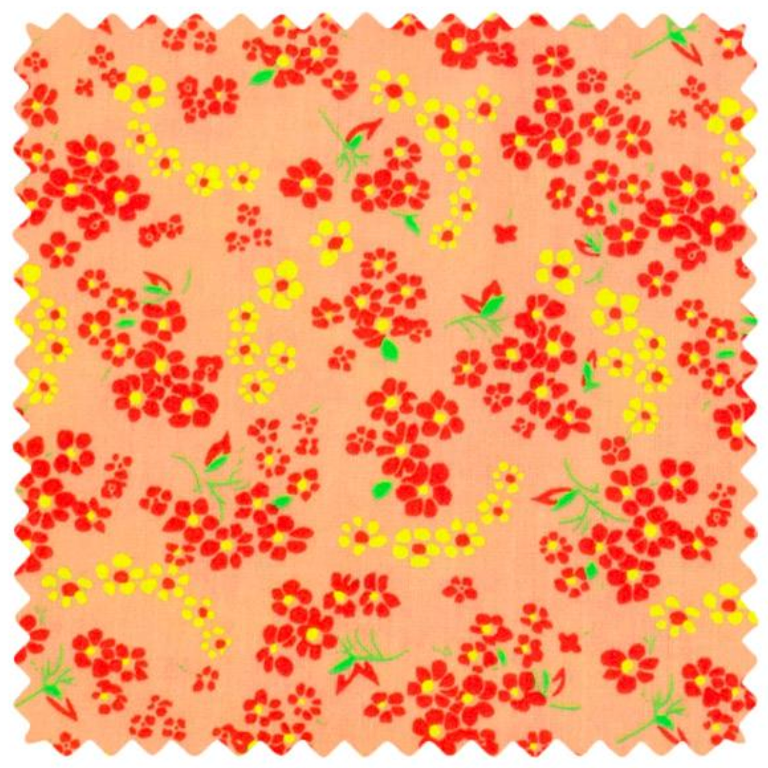 Petit Pan Fat Quarter : Hanako Melon Poudré 881