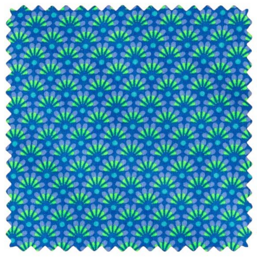 Petit Pan Fat Quarter : Zazen Outremer 883