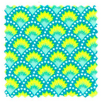 Petit Pan Fat Quarter : Wasabi Bleu Aruba 859