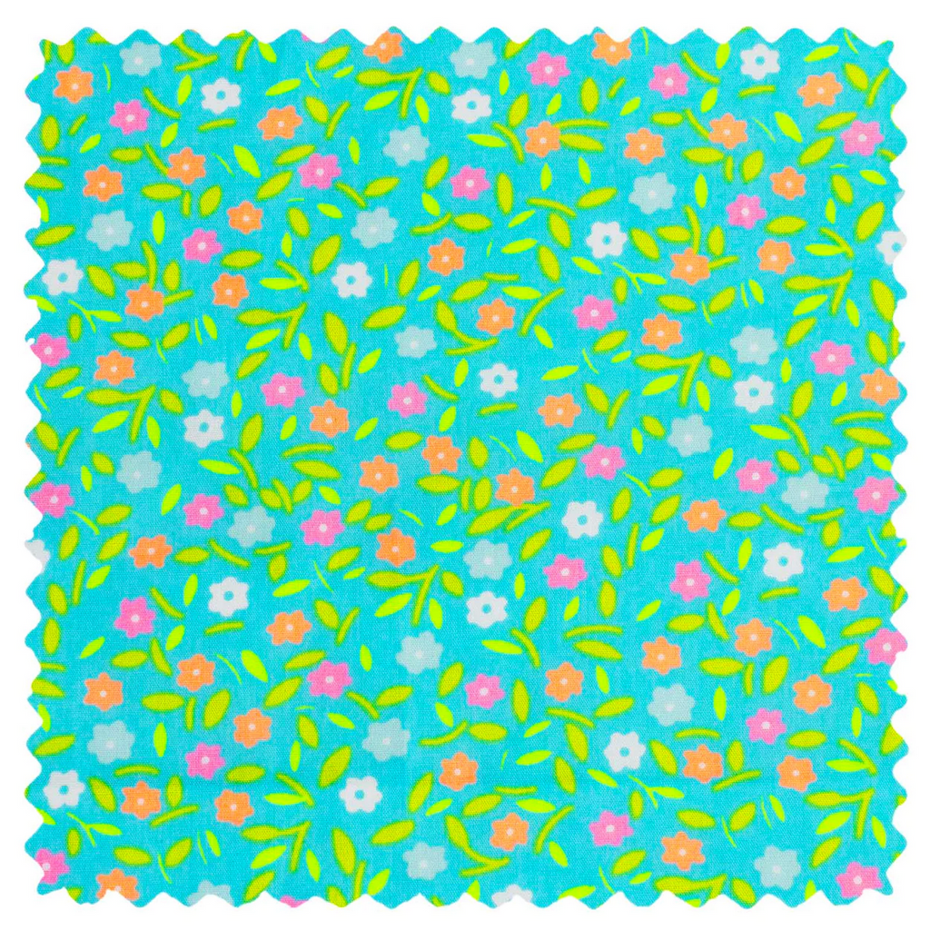 Petit Pan Fat Quarter : Peace & Love Azur 503