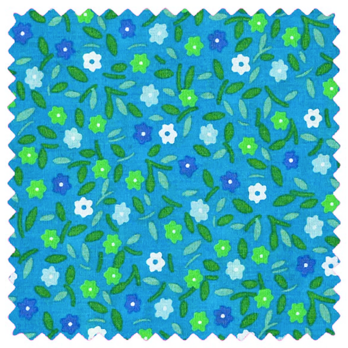 Petit Pan Fat Quarter : Peace & Love Bleu 921