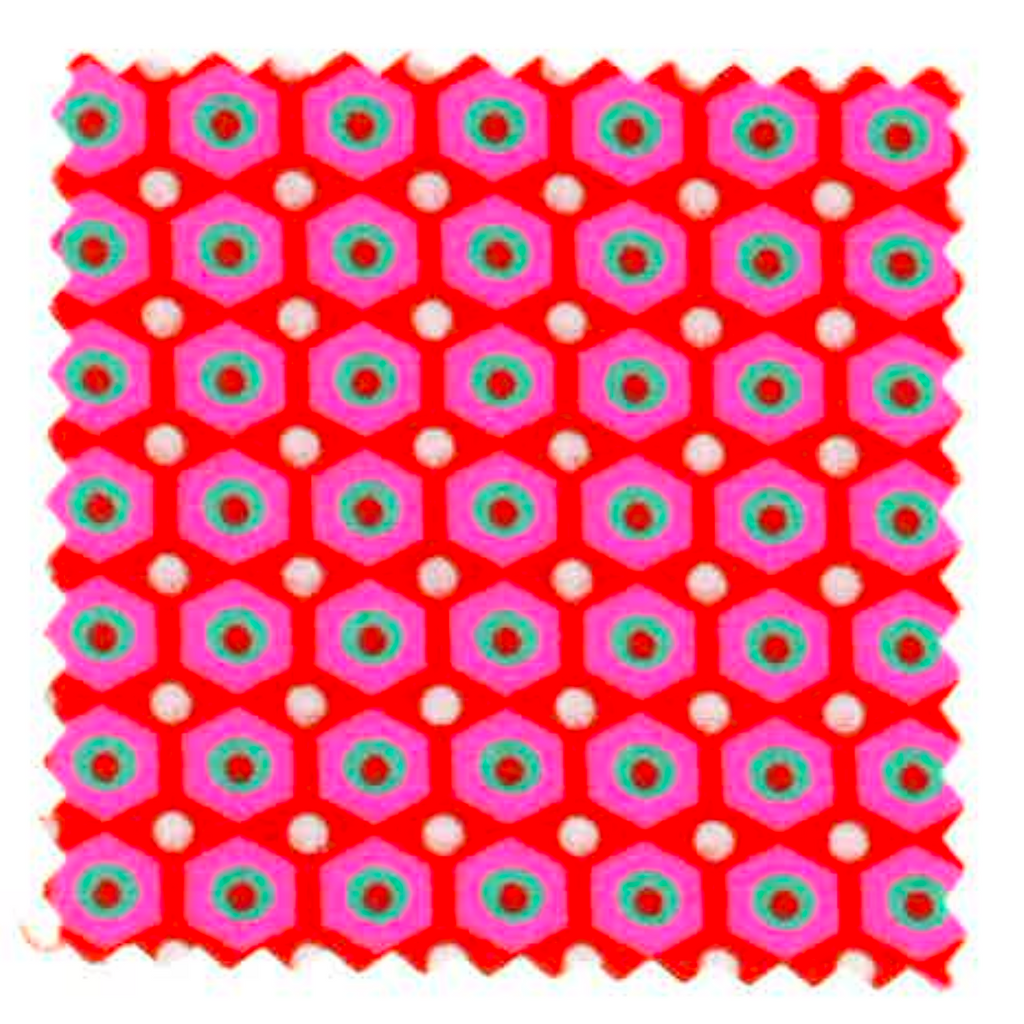 Petit Pan Fat Quarter : Mikko Rouge 294