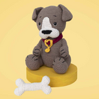 Scheepjes Amigurumi Crochet Kit : Dog & Bone