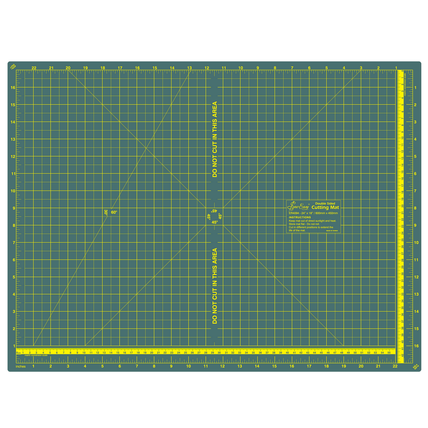 Cutting Mat: Foldable: 60 x 45cm