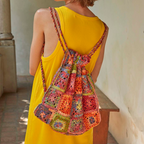 Confetti Party : Bag Crochet Pattern using ARTSY Yarn by Wool Addicts