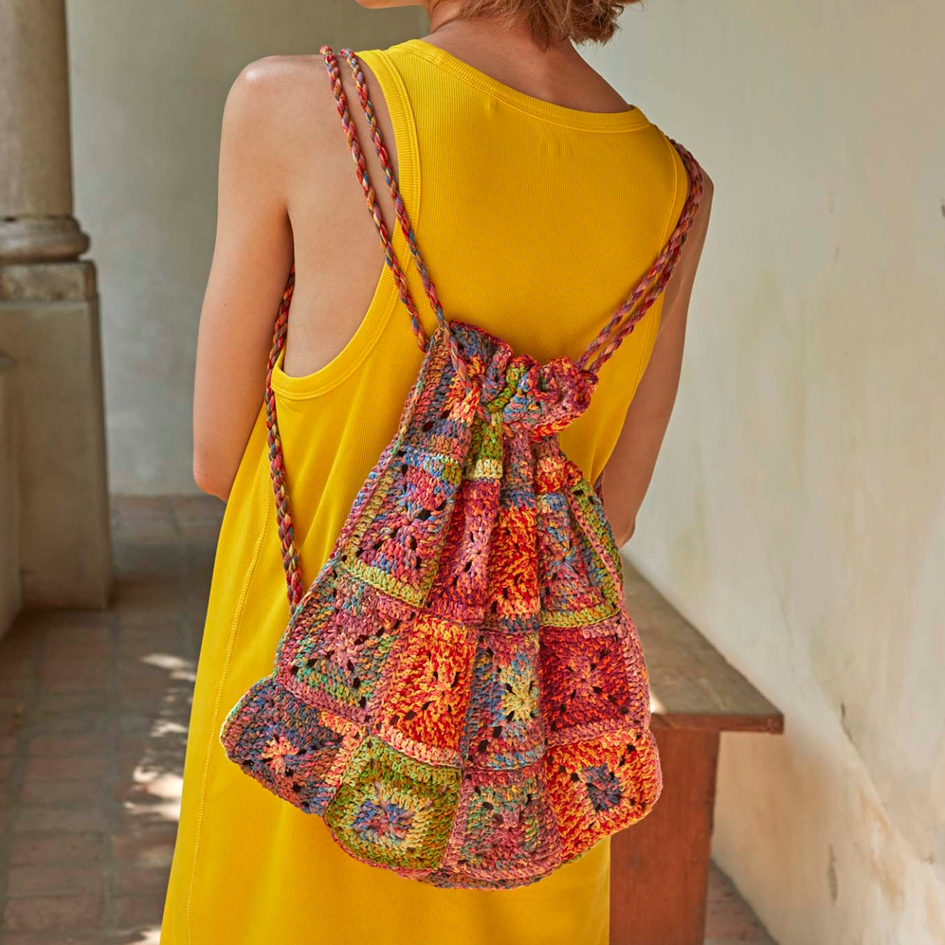 Confetti Party : Bag Crochet Pattern using ARTSY Yarn by Wool Addicts