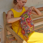 Confetti Party : Bag Crochet Pattern using ARTSY Yarn by Wool Addicts