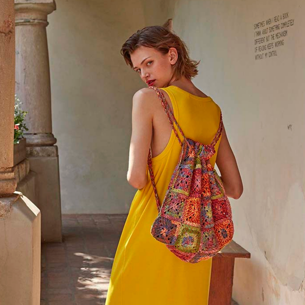 Confetti Party : Bag Crochet Pattern using ARTSY Yarn by Wool Addicts