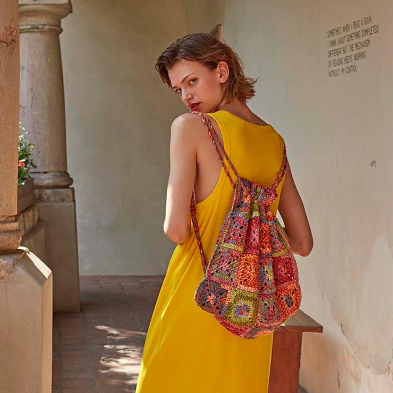 Confetti Party : Bag Crochet Pattern using ARTSY Yarn by Wool Addicts