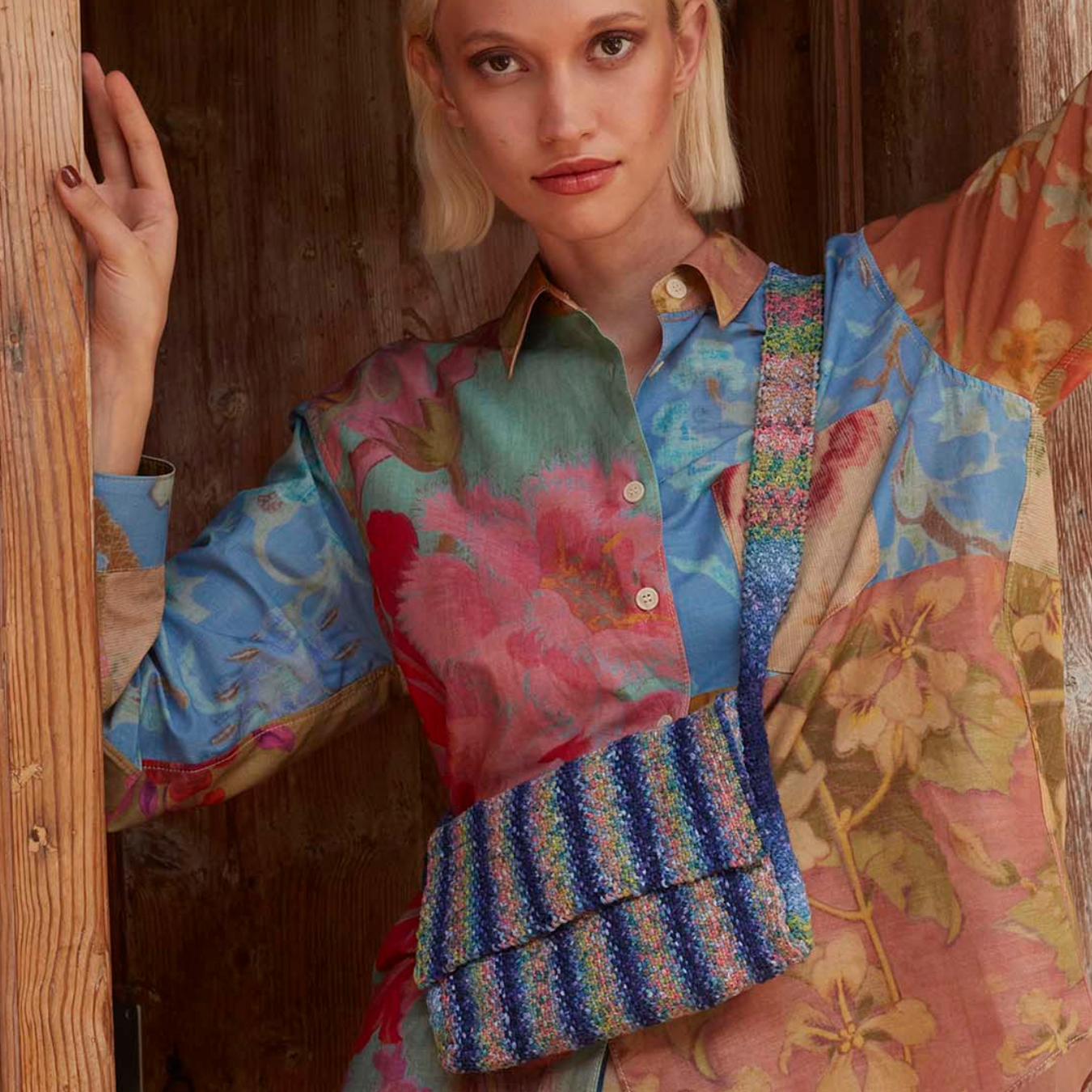 Confetti Sprinkles : Bag Knitting Pattern using ARTSY Yarn by Wool Addicts