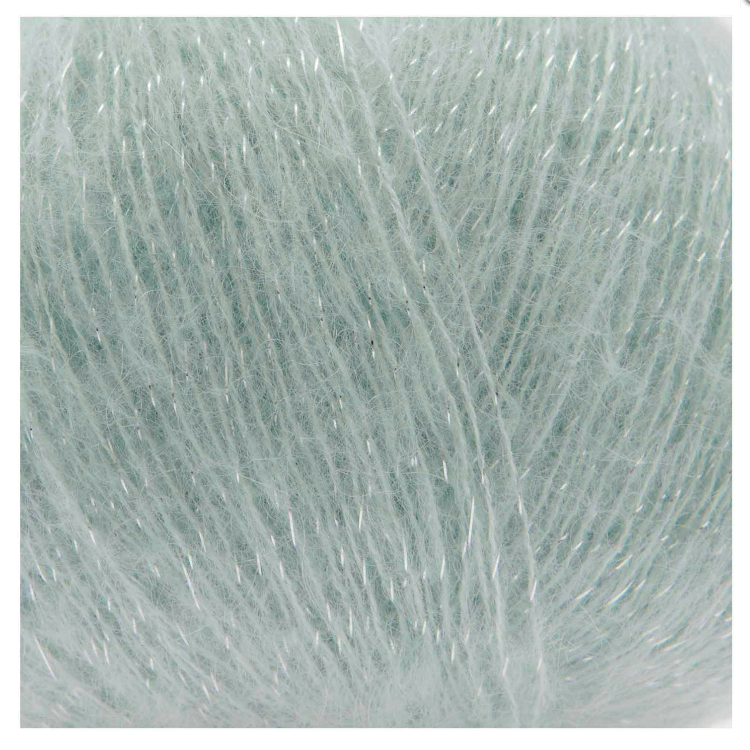 Rico Super Kid Mohair Loves Silk : Glamorous Glitter 005 Aqua
